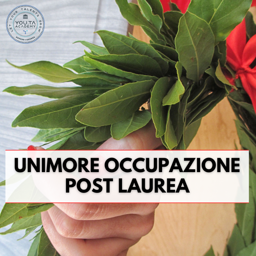 UNIMORE OCCUPAZIONE POST LAUREA